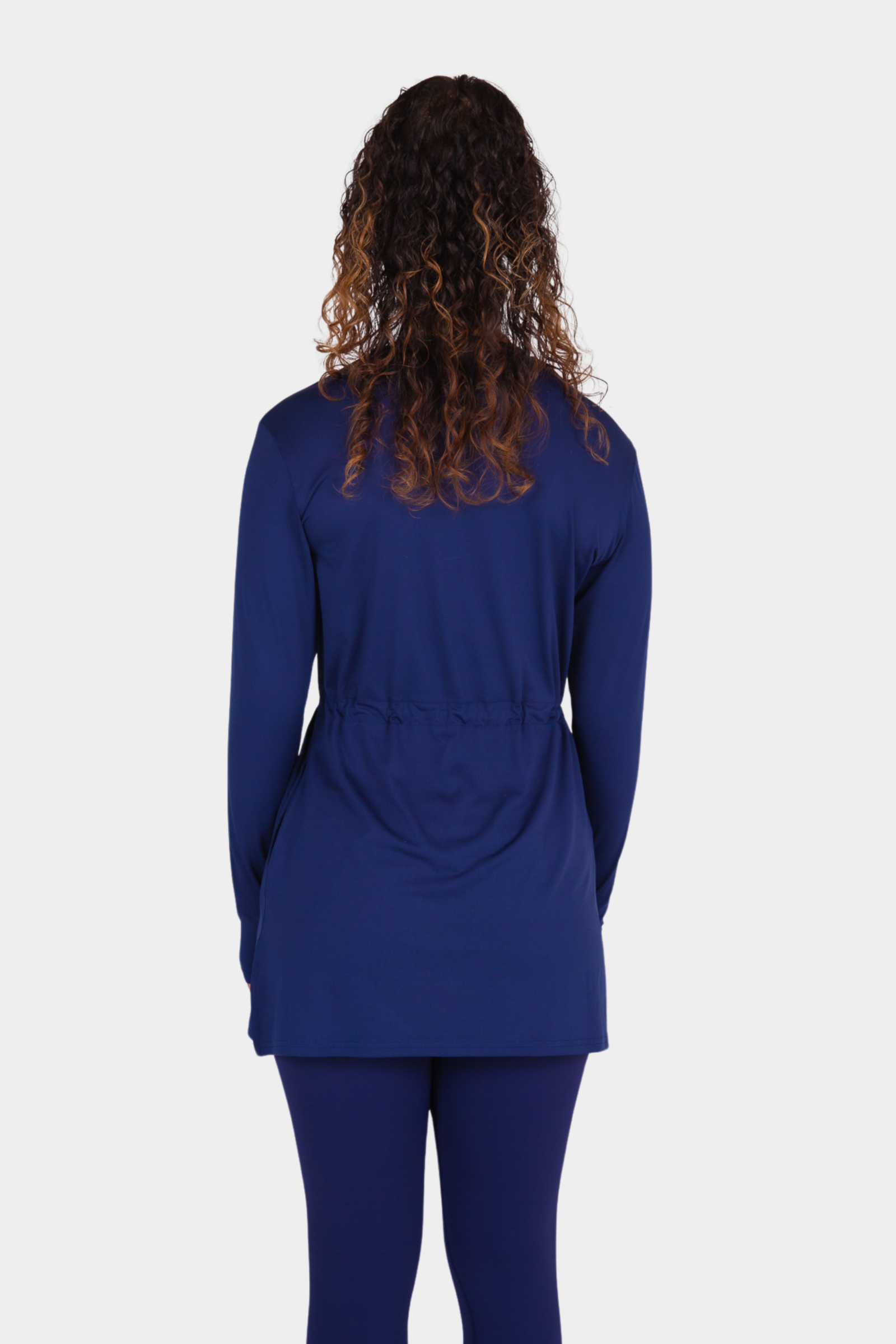 Performance Modest Activewear Dress (Blue)