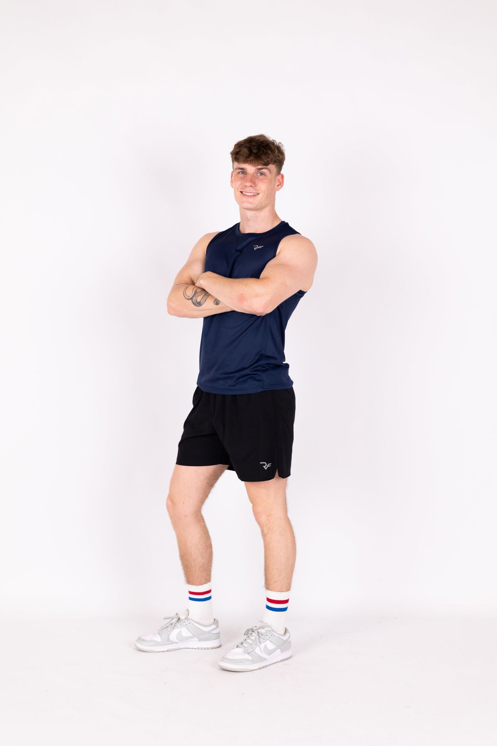 Aero-Vent Singlet (Black Iris) - RYBELFIT Sportswear