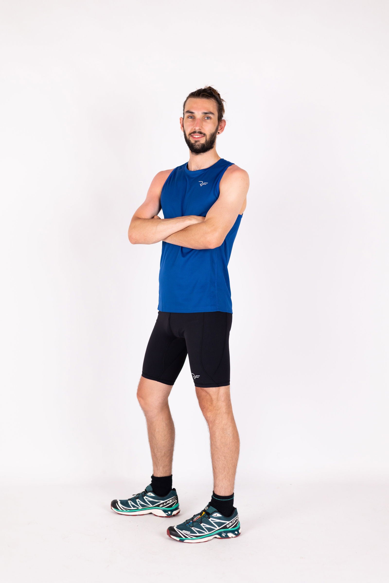 Aero-Vent Singlet (True Blue) - RYBELFIT Sportswear