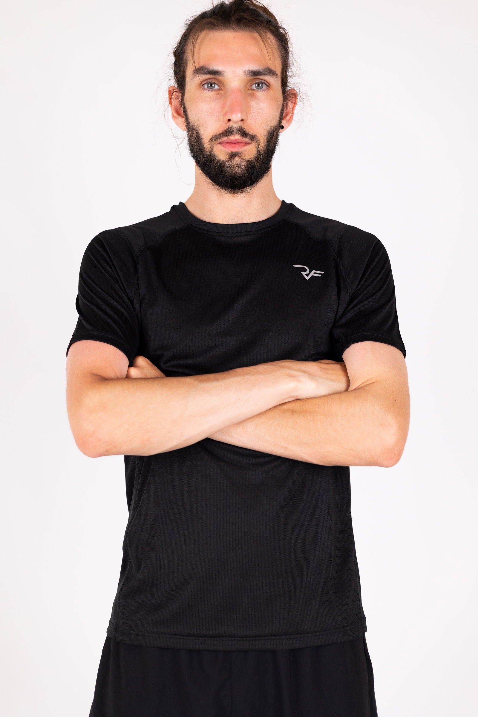 Aero-Vent T-shirt (Black) - RYBELFIT Sportswear