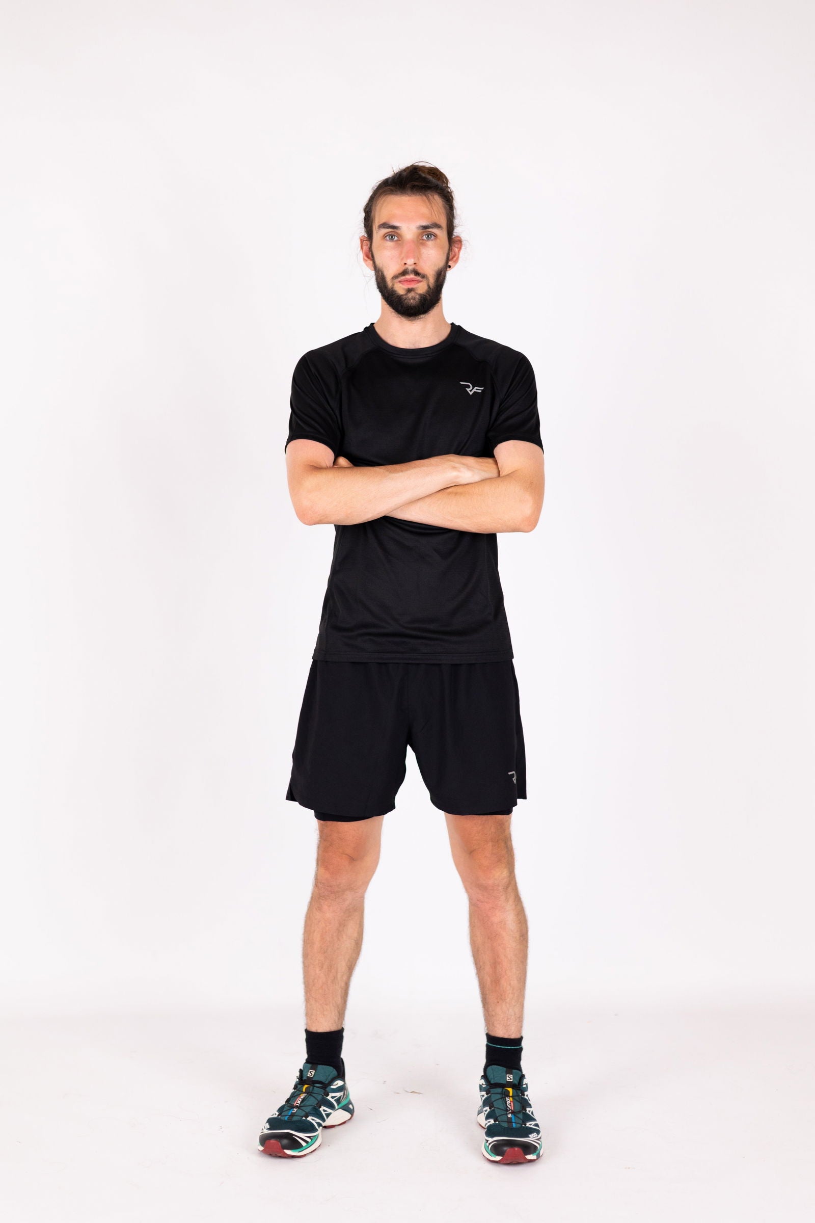 Aero-Vent T-shirt (Black) - RYBELFIT Sportswear