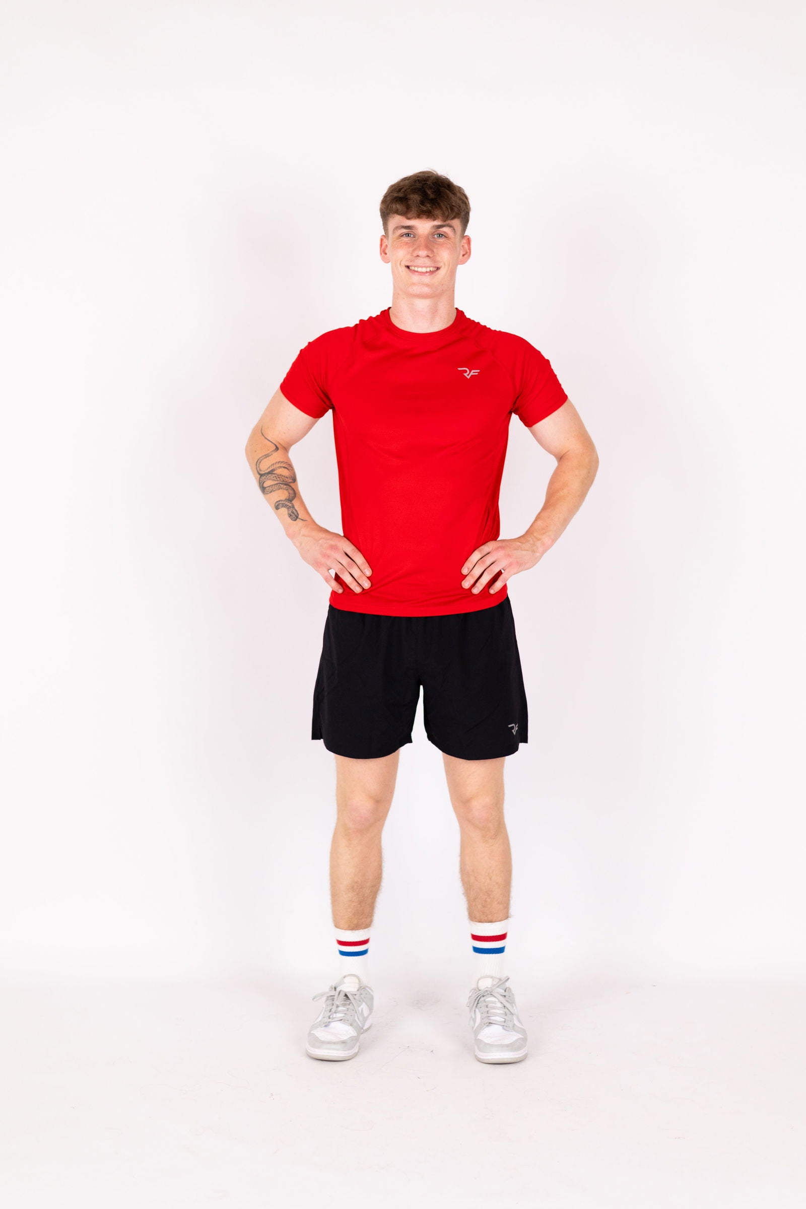 Aero-Vent T-shirt (Red) - RYBELFIT Sportswear