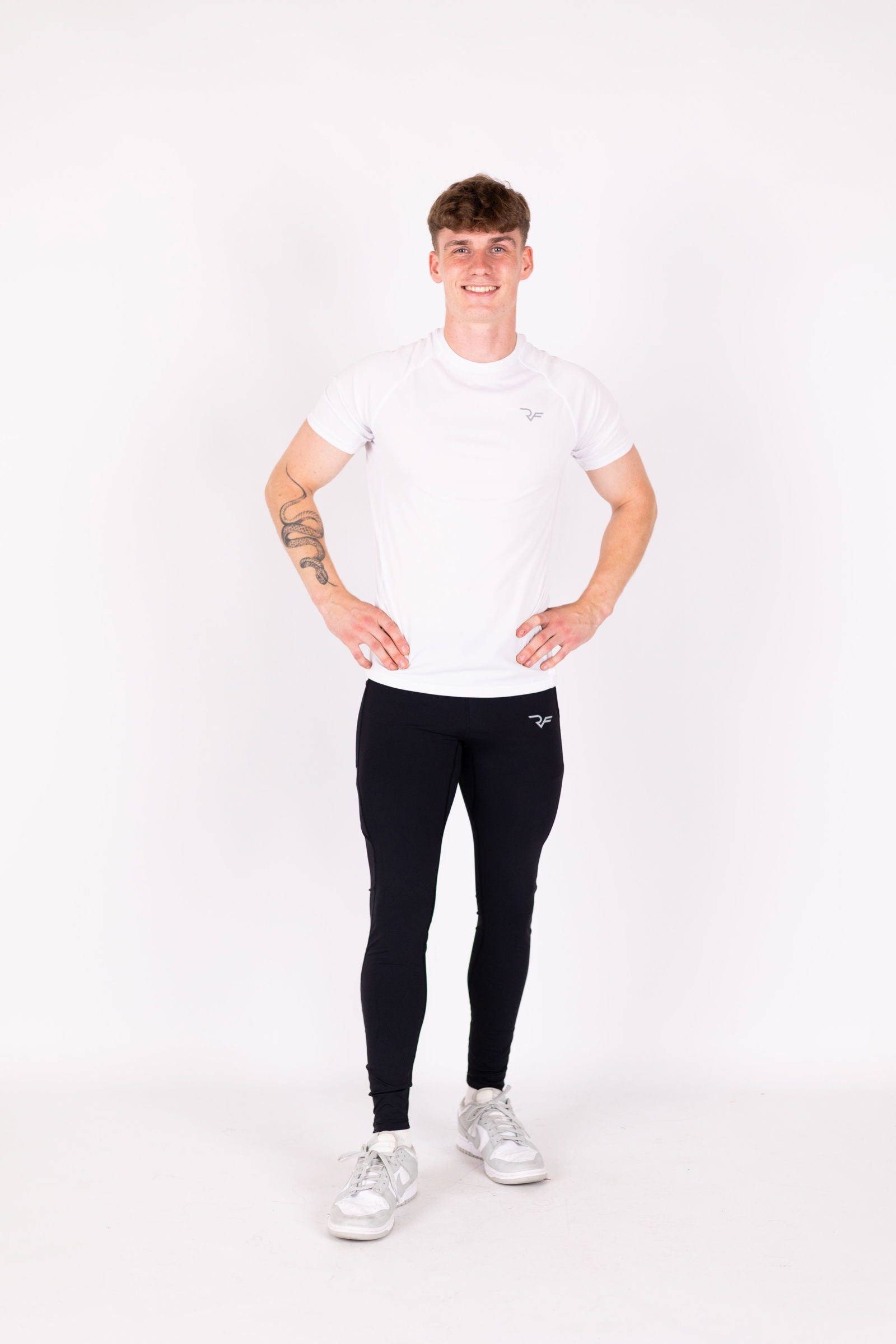 Aero-Vent T-shirt (White) - RYBELFIT Sportswear