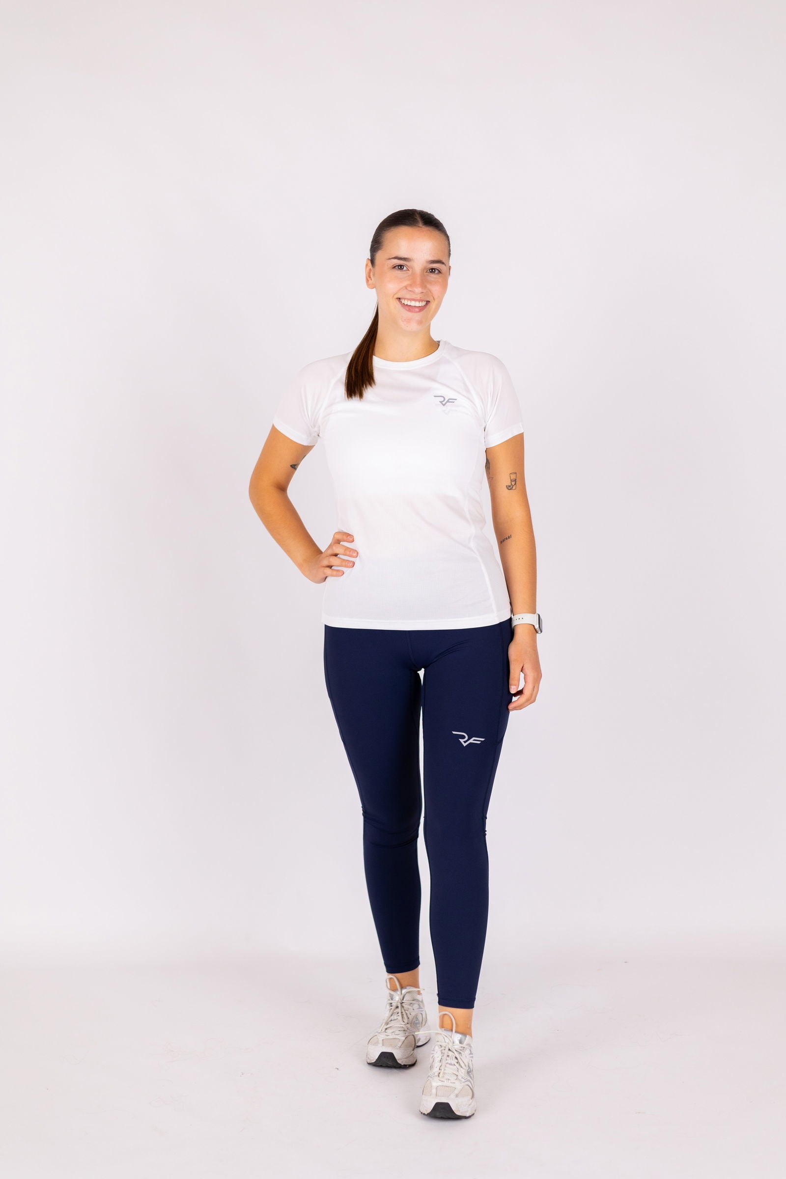 Aero-Vent T-shirt Women (White) - RYBELFIT Sportswear