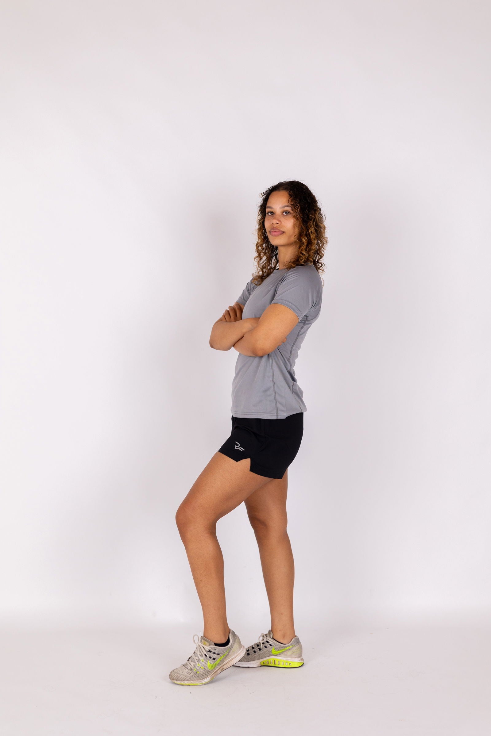 InfinixPace Core Shorts Women (Black) - RYBELFIT Sportswear