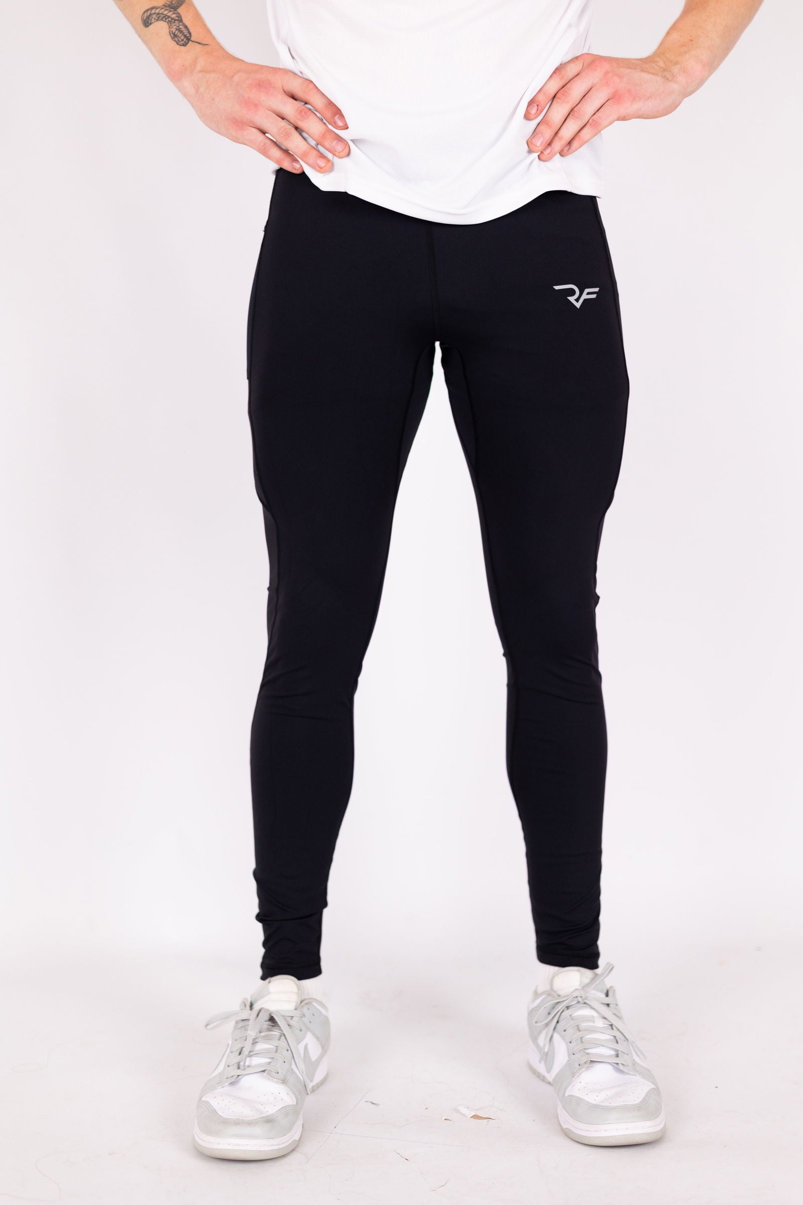 Performance Tights (Black) - RYBELFIT Sportswear